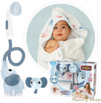 Yookidoo Elephant Baby Shower - Hordozható, Elemes Elefántos Babazuhany Fiús Szett (40229)