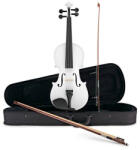 DEPOX Vioara clasica din lemn DEPOX®, Marime 4/4, doua arcusuri, alba, toc inclus (1434)