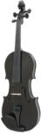 DEPOX Vioara clasica din lemn 3/4 toc inclus, negru (1436)