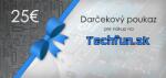 TECHFUN Ajándék utalvány - 25€ (251590)