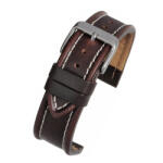 LBS Curea Ceas Piele Naturala (maro) 18mm