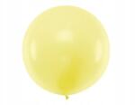 PartyDeco Kerek lufi 1m, Pastel Light Yellow
