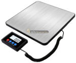  MC-200 (200kg/10g) 300x300mm hordozható, rozsdamentes acél posta-, csomag- és platformmérleg, HOLD funkció - 2 év garancia (MC-200)