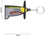  P-51 Mustang Vadászrelülőgép Kulcstartó