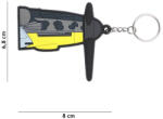  Bf-109 Messerschmitt Vadászgép Kulcstartó