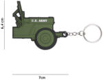 Jeep Us Army Terepjáró Kulcstartó