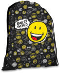 Lannoo Graphics Smiley World tornazsák fekete