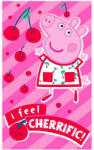 Nickelodeon Peppa kéztörlő, arctörlő, törölköző 30x50 cm Nr 07