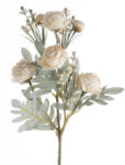 Valex Decor Hamvas rózsa ág, 56cm magas - Pezsgő (AF022-04)