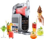 STARCREST Aparat pentru Slushy Granita si Inghetata STARCREST IceMix SSI-2518PRO, 2.5L, Panou de control tactil, 8 Programe, Carte retete, Gri Negru (SSI-2518PRO) - biasicom