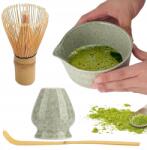 Bedee Matcha Tea Szett Matcha Tea Ajándék Szett Komplett Ceremónia (Zestaw startowy)