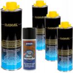 RANAL 4x Korrózióvédő Viasz Alvázhoz 1000ml Rozsda Konvent 150ml
