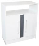 Spectral Mobila Comoda Verona Alb/Gri, 75 x 87 x 39 cm Comoda