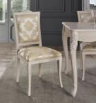 Settimo Scaun din lemn Palazzo tapitat, Stil Clasic Italian (EU328)