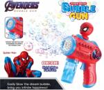  Детски автоматичен пистолет за сапунени балони Bubble Gun Спайдърмен 6336