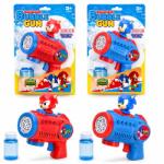  Детски автоматичен пистолет за сапунени балони Bubble Gun Соник 6335