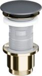 Excellent Ventil click-clack lavoar bideu Excellent corp auriu lucios capac ceramica grafit mat (ARIN.1485.K.01.GRMGL)