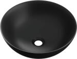 Excellent Lavoar pe blat rotund 40 cm Excellent Luqa negru mat (CEAC.6401.400.BLM)
