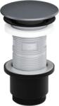 Excellent Ventil click-clack lavoar bideu Excellent corp negru mat capac ceramica grafit mat (ARIN.1485.K.01.GRMBL)