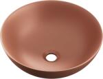 Excellent Lavoar pe blat Excellent Luqa 40 cm rotund terracotta mat (CEAC.6401.400.TEM)