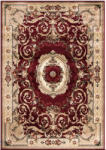 LOTOS Covor Lotos 15002-210, Marime 100 x 200 cm, Grena, Crem, Inaltime Fir 9 mm, Antialergic, Polipropilena, Living, Dormitor, Sufragerie, Birou Covor