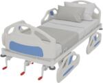Nitrocare Pat spital cu reglare manuala pe 3 sectiuni Nitrocare HB1420ABS