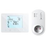 Auraton Termostat ambient Auraton Orion 230V SET, fara fir, programabil, control internet Tuya Smart, pentru dispozitive incalzire/racire conectate la priza (ORION230VSET) - termostat-wifi