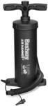 Bestway Pompă manuală, BESTWAY, negru, 2, 8 l/ciclu, 37 cm, cu piston, funcție de umflare și dezumflare, 3 duze interschimbabile, cu furtun flexibil (62086)