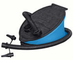 Bestway Pompă de picior, BESTWAY, negru/albastru, 0, 8 l/ciclu, 23 x 15 cm, 3 duze interschimbabile, funcție de umflare și dezumflare, cu furtun flexibil (62023)