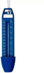 BASIC Termometru, BASIC, albastru, pentru piscină, model plutitor, cu șnur de prindere, plastic, scară Celsius și Fahrenheit (AS-140500)