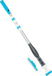 Strend Pro Aspirator de piscină cu acumulator, Strend Pro, 32 l/min, 4000 mAh, mâner telescopic reglabil până la 160 cm, rezistență la apă IPX7, cu cap cu perie, carcasă din plastic