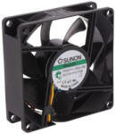 SUNON Ventilator DC axial 12V 80x80x25mm 101, 4m3/h 44, 7dBA SUNON Vapo (PF80251V1-1000U-G99)