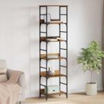 vidaXL Raft pentru carti Lemn vechi 50 x 33 x 188, 5 cm Lemn compozit GartenMobel Dekor (882757) Biblioteca