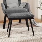vidaXL Taburet, gri deschis, 45x29, 5x35 cm, material textil GartenMobel Dekor (341515)