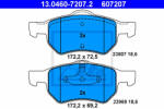 ATE Set placute frana, frana disc ATE 13.0460-7207.2 (13046072072)