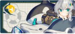 HYTE Mouse pad HYTE HYTE "Offshore" Desk Pad, Gaming Mouse Pad (Multi-Color) (MOU-HYTE-GHOSTY) Mouse pad