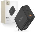 Tech-Protect nc240w-gan 4-портово мрежово зарядно pd 240w / qc3.0 черен (5906302352364)