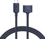 Tech-Protect MMC01 ULTRABOOST магнитен кабел за MacBook, USB-C към MagSafe 3 140W 200 cm, midnight blue (5906302323302)