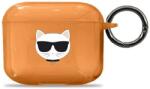 Karl Lagerfeld Калъф Karl Lagerfeld KLA3UCHFO за AirPods 3, оранжева Choupette (KLA3UCHFO)