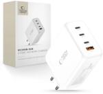Tech-Protect nc200w-gan 4-портово мрежово зарядно pd 200w / qc3.0 бяло (5906302352357)