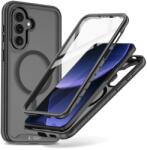 Tech-Protect defense magsafe ПРОТЕКТОРЕН КАЛЪФ galaxy a57 5g МАТ ЧЕРЕН