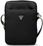 GUESS Калъф Guess Sleeve 10" черен, найлон, Triangle Logo (GUTB10NTMLBK)