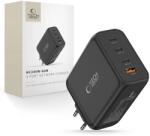 Tech-Protect nc200w-gan 4-портово мрежово зарядно pd 200w / qc3.0 черен (5906302352340)