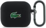 Lacoste Калъф Lacoste Liquid Silicone Croc Logo за AirPods Pro 3 черен (LCAP3SLOK)