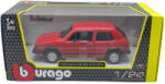 Bburago Macheta metal Volkswagen Golf MK1 rosu 1/24 (JPT)