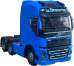  Macheta metal Camion Volvo Globetrotter cu sunet si lumini albastru
