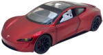  Macheta metal replica Tesla Roadster rosie deschide usile si portbagajul 1/24