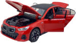 Newao Macheta BMW seria G60 M5 replica rosu 2024 scara 1: 24 sunet, lumini, deschide tot, coteste rotile (JPT)