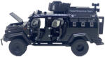  Macheta metal blindata de Politie SWAT 1: 24 sunet, lumini led, resort