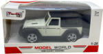  Macheta metal Jeep Wrangler alb cu sunet si lumini 1: 28